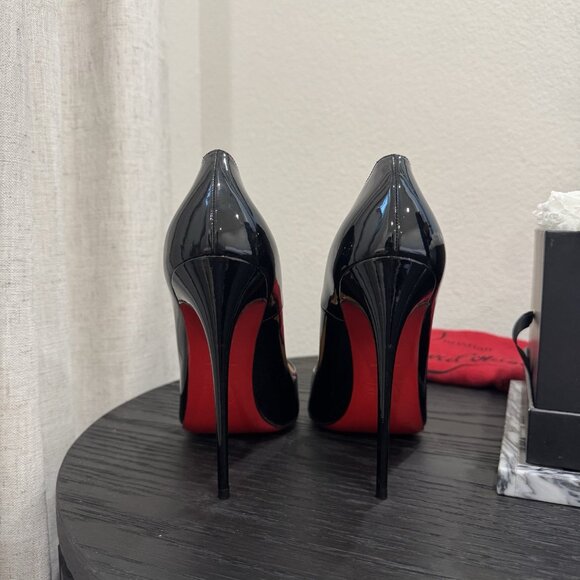 Christian Louboutin So Kate 120 Patent Black - Picture 5 of 7